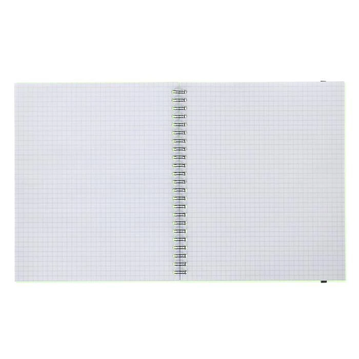 Тетрадь А5, 80 листов в клетку на гребне ErichKrause "Neon", Тетрадь А5, 80 листов в клетку на гребне ErichKrause "Neon",