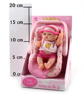 Пупс в люльке ВОХ 18х12х10см, арт.QF2168С