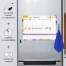 Планинг-трекер на холодильник магнитный СПИСОК ДЕЛ, 42х30 см, с маркером и