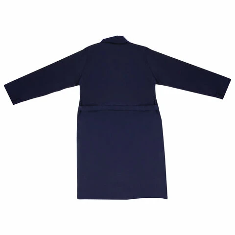 Халат технолога женский синий, смесовая ткань, размер 48-50, рост 158-164,