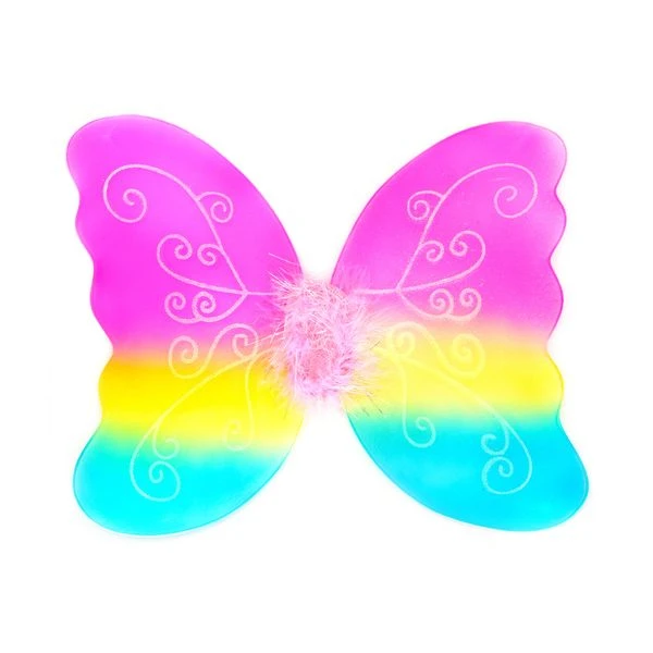 Карнавальный набор крылья бабочки цветные 40см, 2 вида