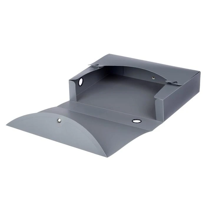 Короб архивный на кнопке А4 Calligrata, 70 мм, 800 мкм, разборный, серый Короб архивный на кнопке А4 Calligrata, 70 мм, 800 мкм, разборный, серый