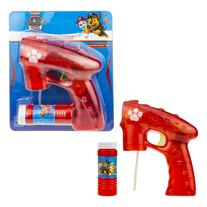 1toy Щенячий патруль, мыльный пистолет. Т17306