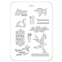 "Love2art" TDR Трафарет декоративный 22 x 31 см.