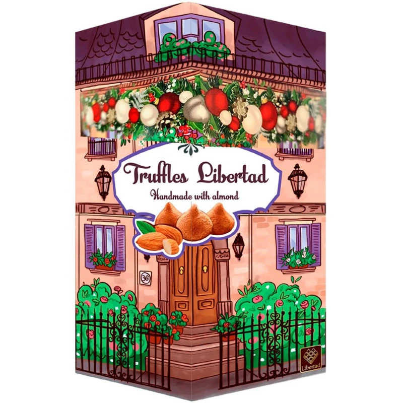Конфеты Трюфели с миндалем, т.м. "Libertad", 150 гр. НГ Конфеты Трюфели с миндалем, т.м. "Libertad", 150 гр. НГ