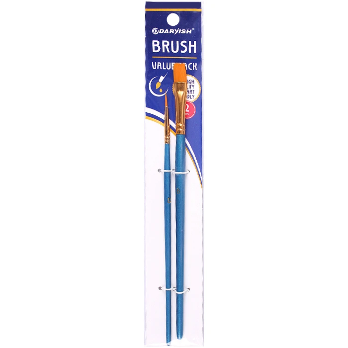 Кисти набор 2шт/уп "Darvish" синтетика