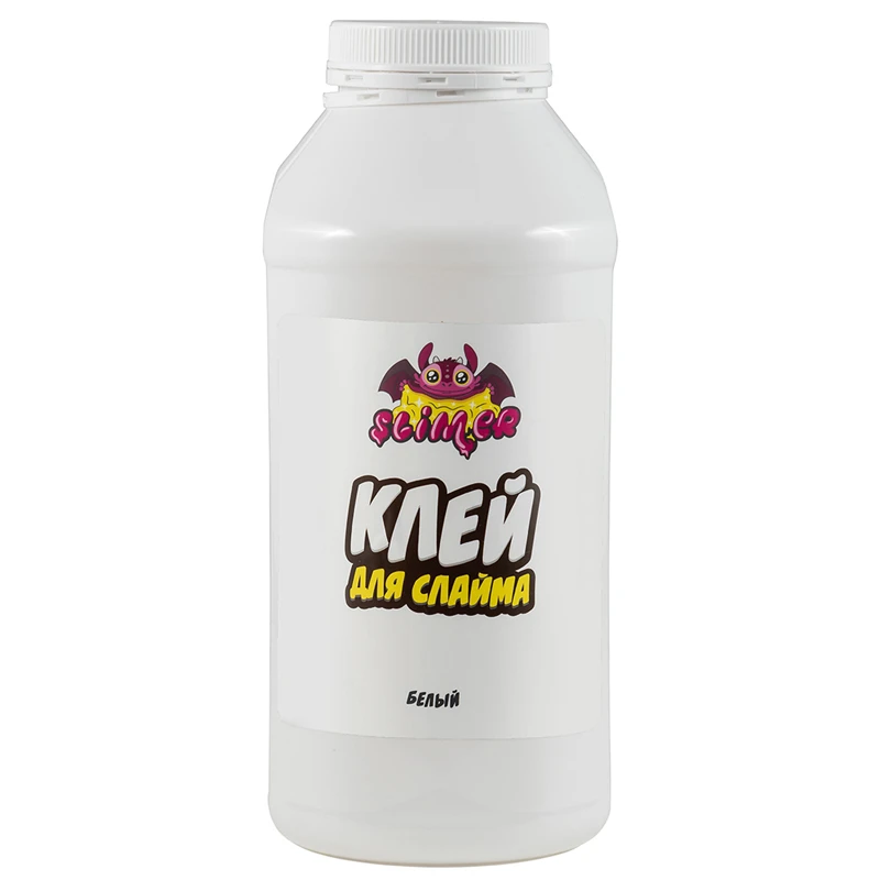Клей канцелярский Slimer, 2000мл, для слаймов, белый