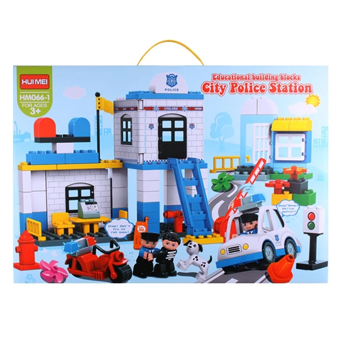 Конструктор "Городская полиция" 95 деталей Конструктор "Городская полиция" 95 деталей