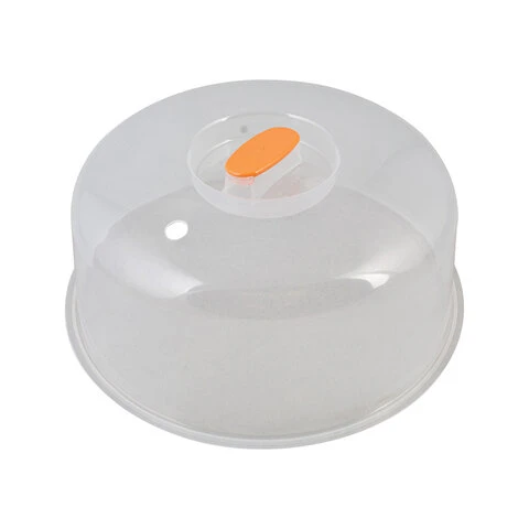 Крышка для микроволновых печей СВЧ, диаметр 23,5 см, высокая, прозрачная,