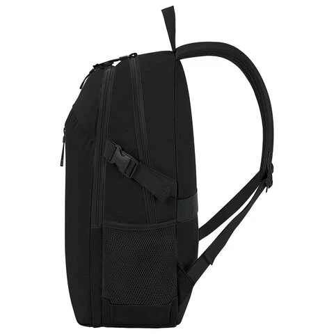 Рюкзак HEIKKI CHOICE (ХЕЙКИ) универсальный, 2 отделения, багажная лента, черный,
