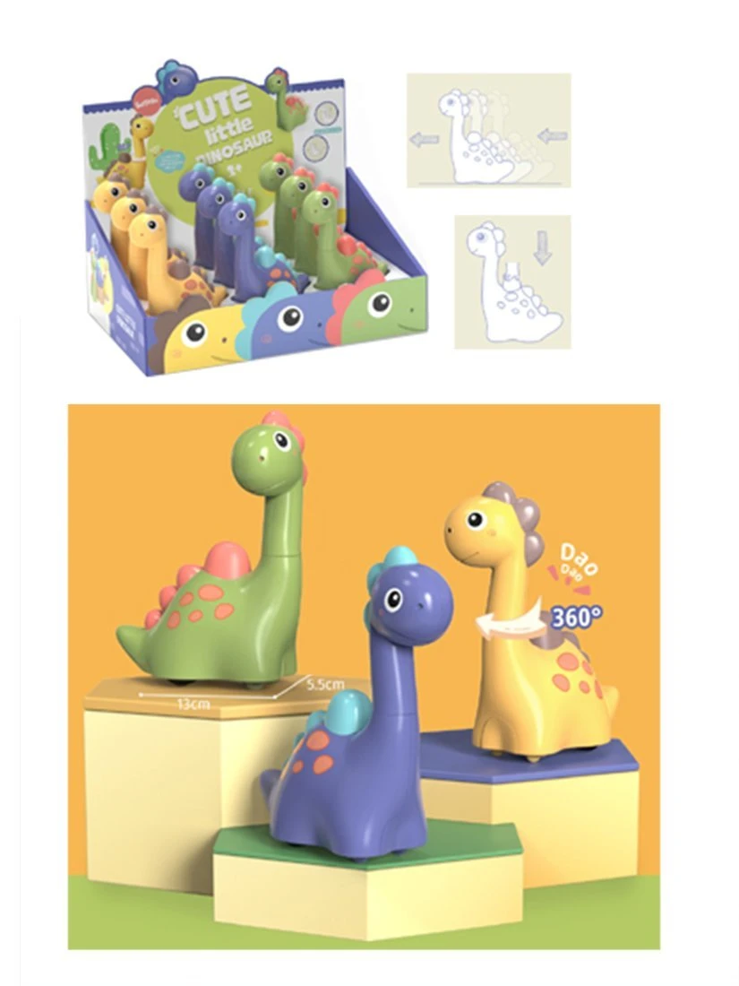 Инерционная игрушка Динозаврик, в ассортименте