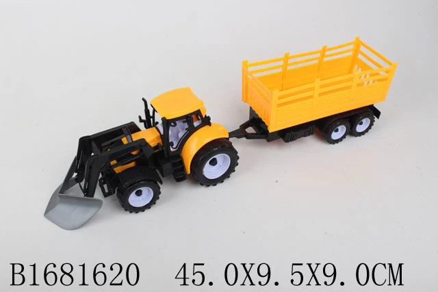 Транспорт инерционный 45 см "ТРАКТОР С ПРИЦЕПОМ" (в пакете) арт. Транспорт инерционный 45 см "ТРАКТОР С ПРИЦЕПОМ" (в пакете) арт.