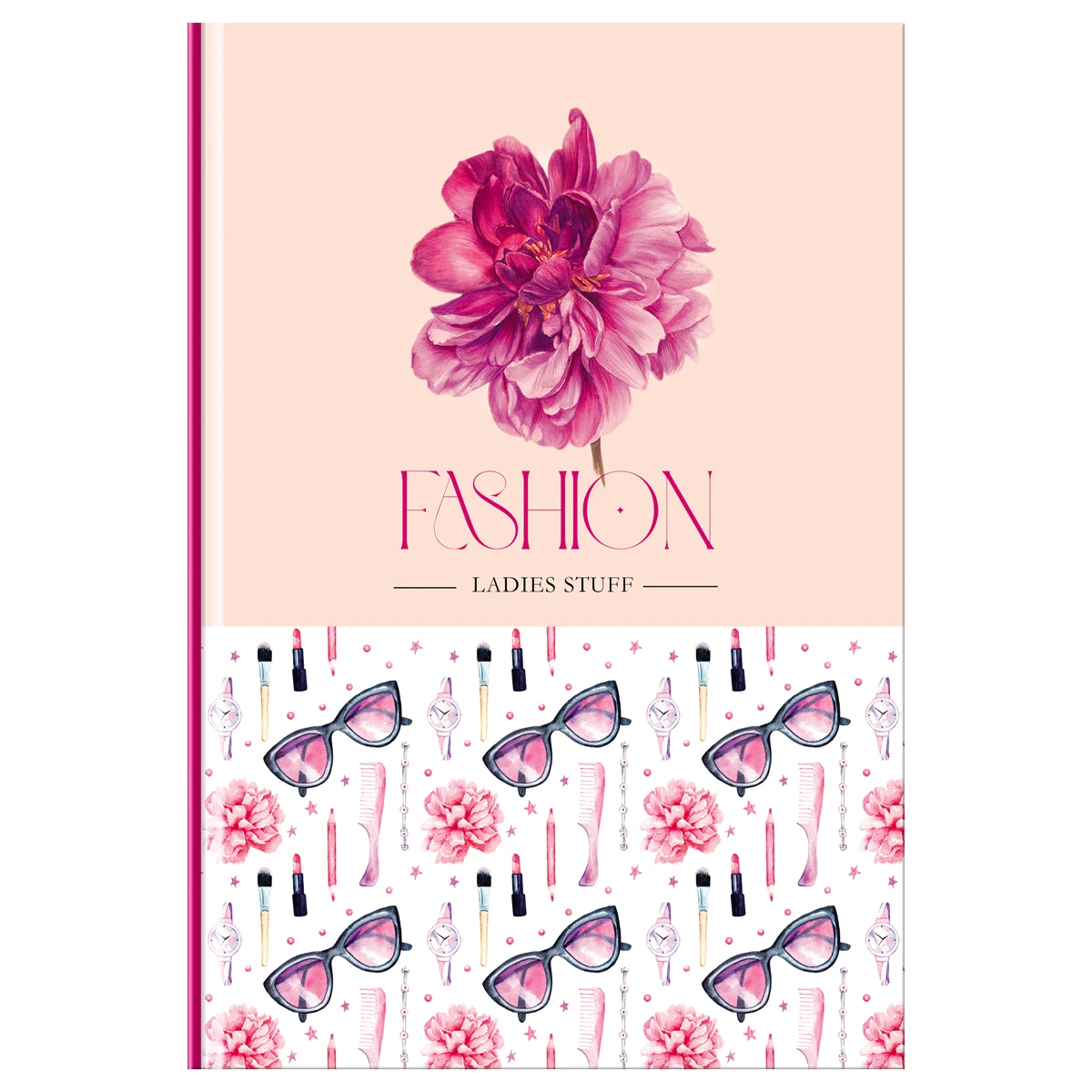 Записная книжка А5 80л. BG "Fashion", матовая ламинация, блок в точку