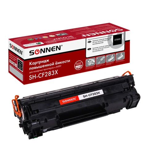 Картридж лазерный SONNEN (SH-CF283X) для HP Laser Jet Pro MFP