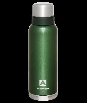 Термос Арктика (1,2 литра) с узким горлом американский дизайн, зелёный