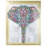 Алмазная мозаика (живопись) "Darvish" 40*50см Слон