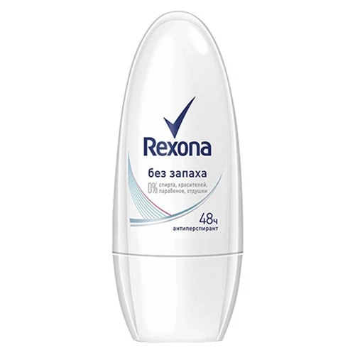 Дезодорант роликовый Rexona Без запаха, 50 мл