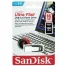 Флеш-диск 16 GB, SANDISK Ultra Flair, USB 3.0, металлический корпус,