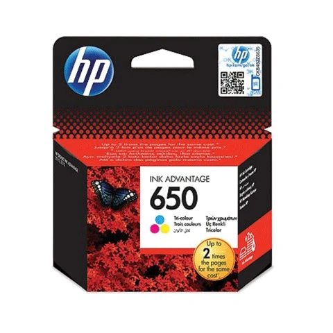 Картридж струйный HP (CZ102AE) Deskjet Ink Advantage 2515/2516 №650, цветной,