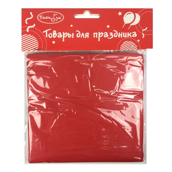 Скатерть полиэтиленовая Red 121 см X 183 см