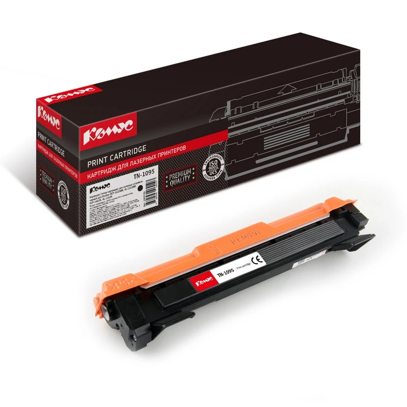 Тонер-картридж Комус TN-1095 чер. для Brother HL-1202R/DCP-1602R