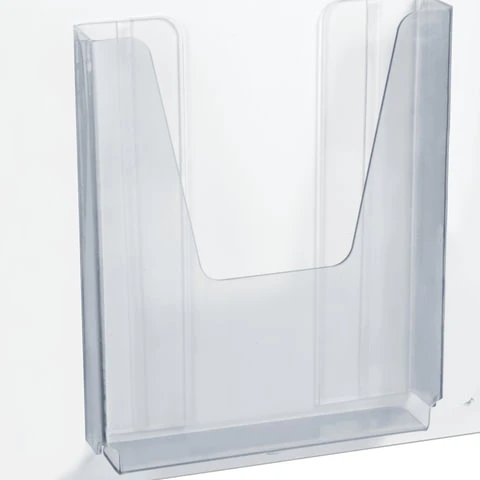 Доска-стенд "Уголок покупателя" 50х75 см, 4 кармана А4, 3 плоских + 1 Доска-стенд "Уголок покупателя" 50х75 см, 4 кармана А4, 3 плоских + 1