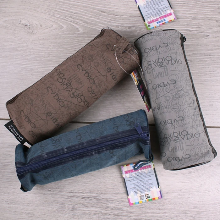 Пенал мягкий тубус "Darvish" ассорти