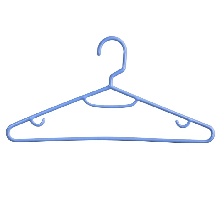 Вешалка для одежды пластиковая 38*19см, 6 шт в наборе, цвет ассорти