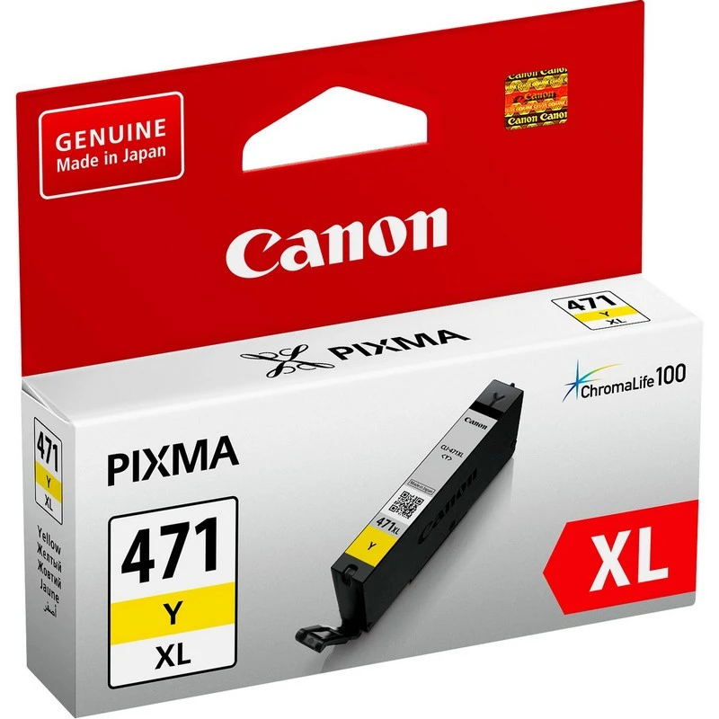 Картридж струйный Canon CLI-471XL Y (0349C001) жел. пов.емк. для MG7740