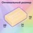 Ластики BRAUBERG "Pastel Soft" НАБОР 12 шт., размер ластика 31х20х10