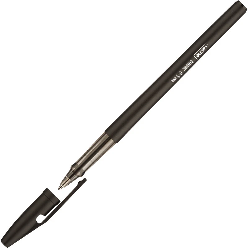 Ручка шариковая Attache Basic 0,5мм маслян.черный Россия штр.  2000200047414,