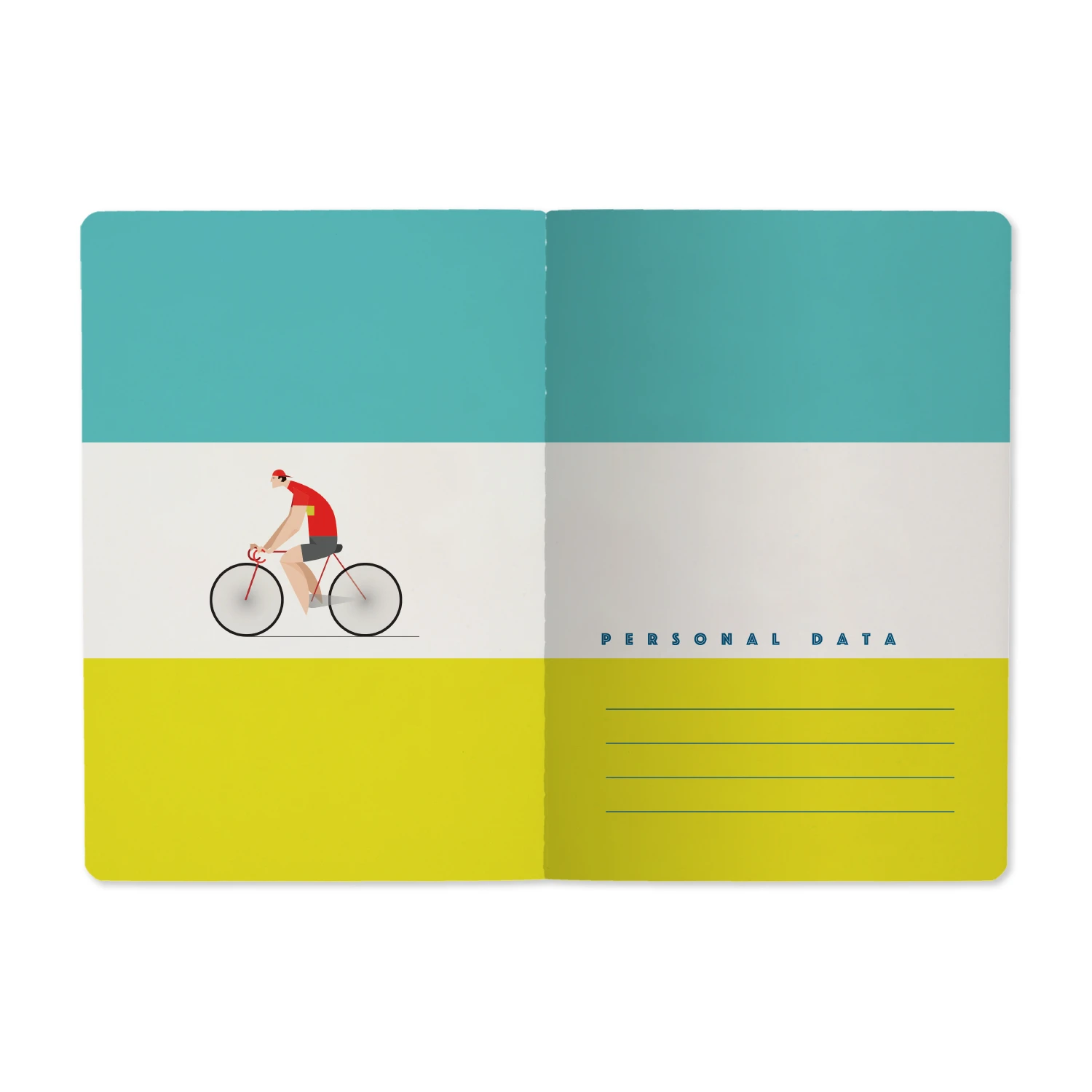 ТЕТРАДЬ А5, Bruno Visconti "ВЕЛОСИПЕДИСТЫ" 40л. клетка