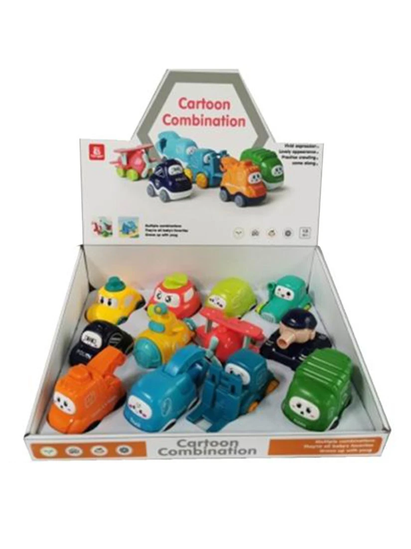 Машинка инерционная, в ассортименте