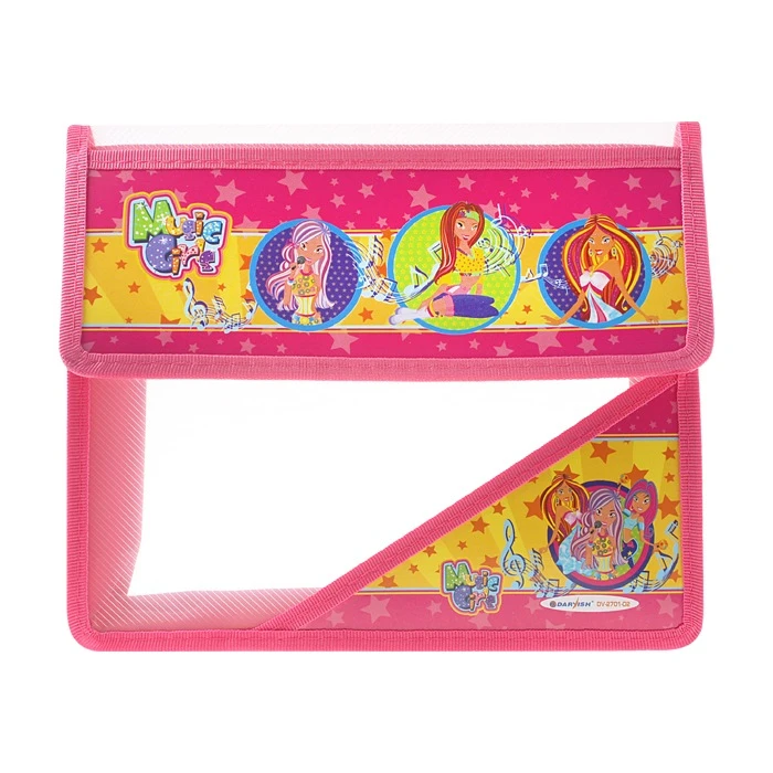 Папка для тетрадей А5 на липучке "Darvish" "Music Girls"