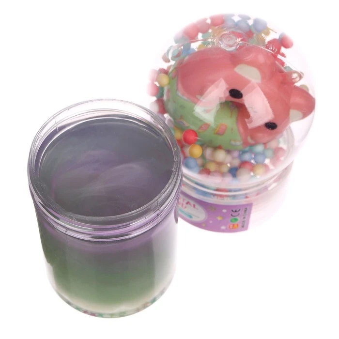 Лизун с игрушкой, цвета МИКС Лизун с игрушкой, цвета МИКС