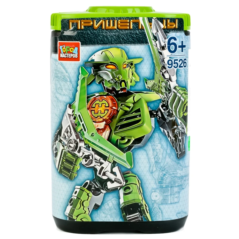 Конструктор пластиковый Город мастеров "Пришелец 1", 19 деталей, Конструктор пластиковый Город мастеров "Пришелец 1", 19 деталей,