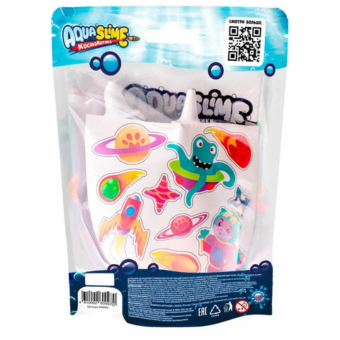 Набор для создания фигурок из цветного геля MINI "Aqua Slime", Набор для создания фигурок из цветного геля MINI "Aqua Slime",