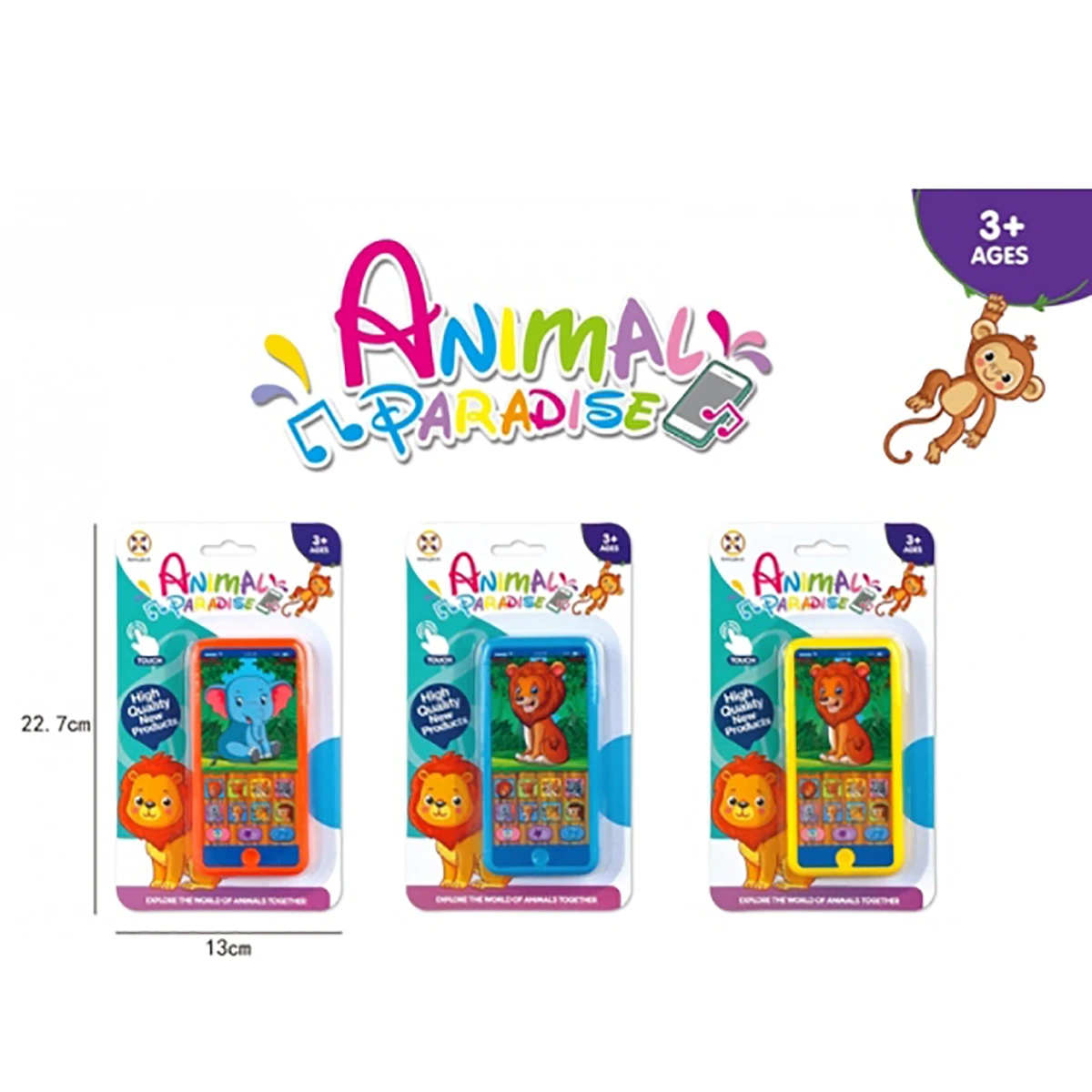 Сотовый телефон на батарейках A1382741TE-2C цвет в ассортименте 848-4 н/к в