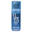 Флэш-диск 16 GB, SMARTBUY Glossy, USB 2.0, синий, SB16GBGS-B