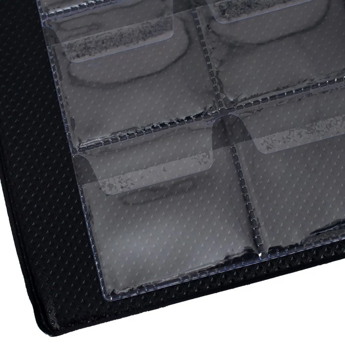 Альбом для монет 125 х 185 мм Calligrata, на 90 монет, ячейка 35 х 35 мм,