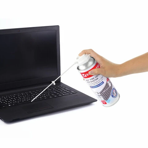 Баллон со сжатым воздухом BRAUBERG ОГНЕБЕЗОПАСНЫЙ ПЕРЕВОРАЧИВАЕМЫЙ ДЛЯ ОЧИСТКИ