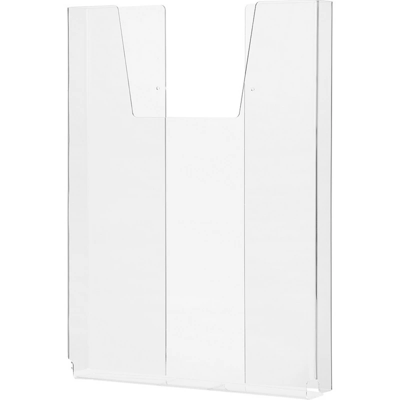 Карман настенный Attache А3 объемный 1 отделение вертикальный акрил