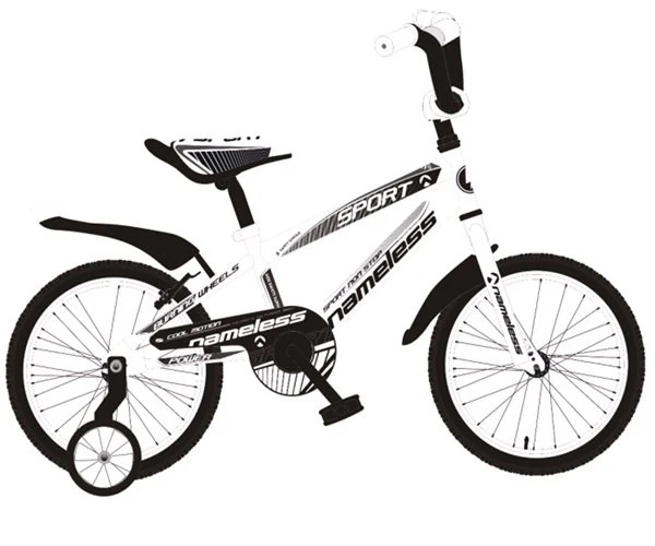 Велосипед 16" NAMELESS SPORT черный/серебристый