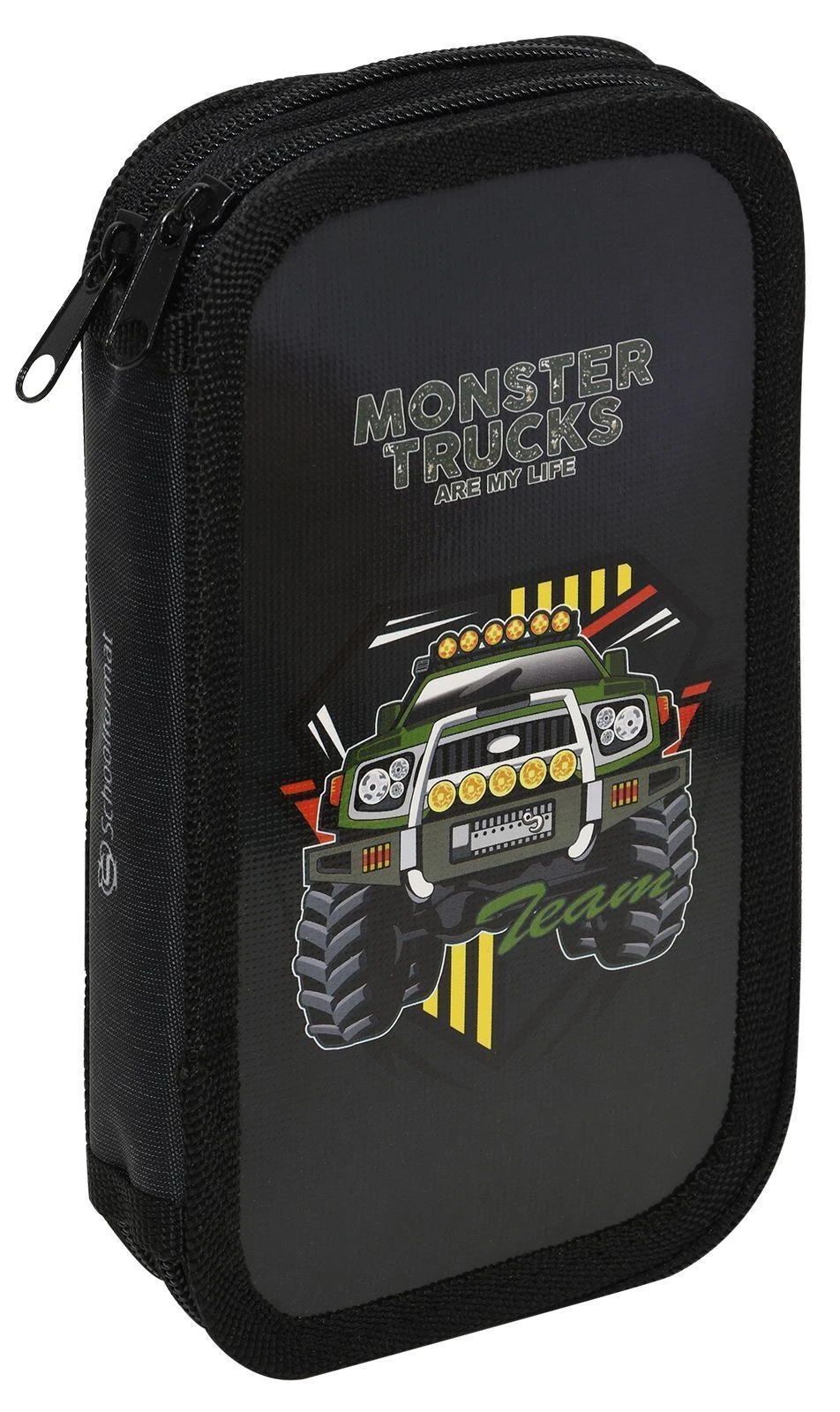 Пенал 2 секц. Schoolformat MONSTER TRUCK 190х105 молния Пенал 2 секц. Schoolformat MONSTER TRUCK 190х105 молния
