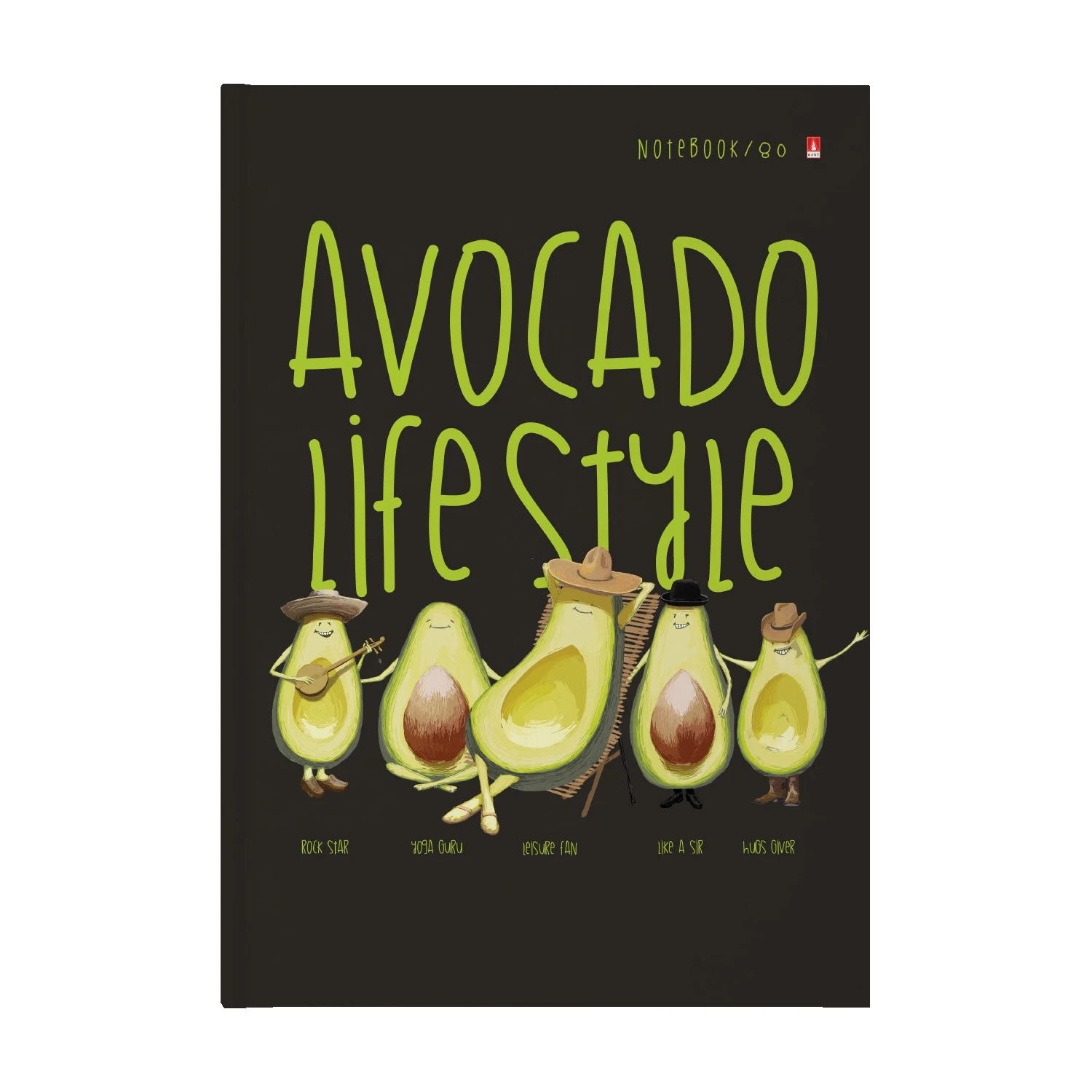 БЛОКНОТ-ПРЕСТИЖ А4. 80Л. "AVOCADO STYLE"