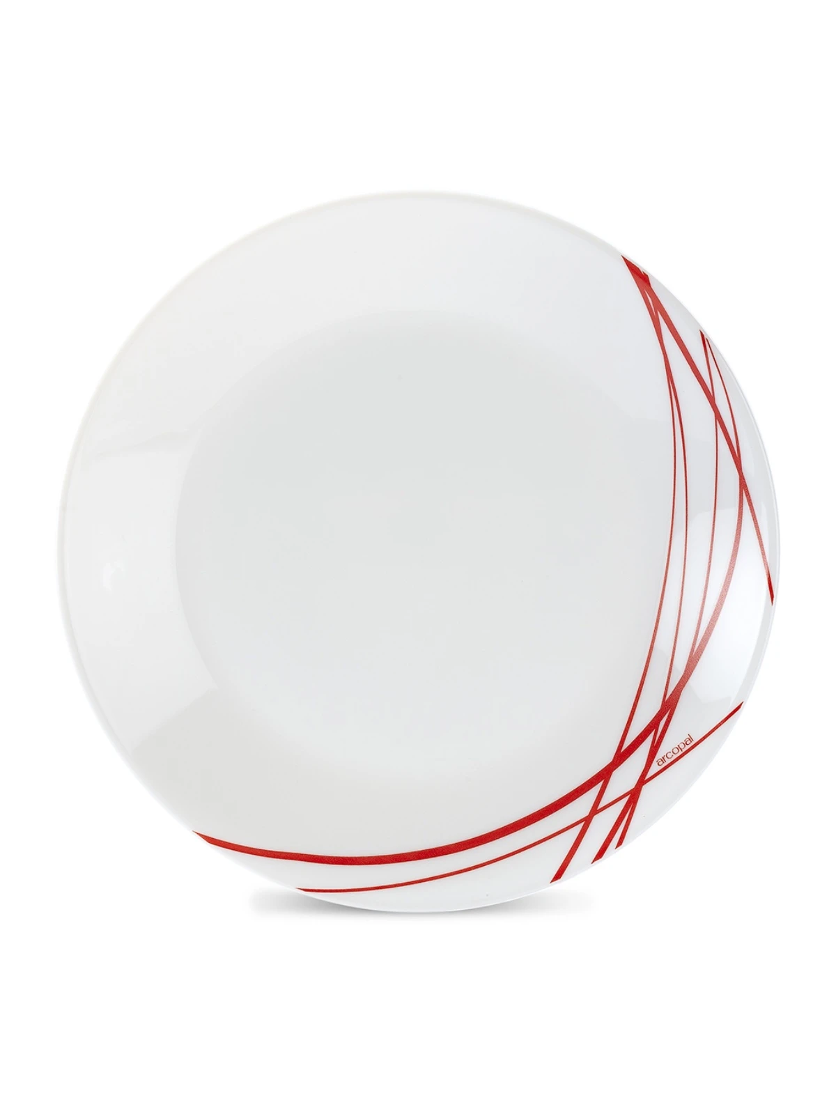 Тарелка десертная ДОМИТИЛЬ РЭД 18см. P3349