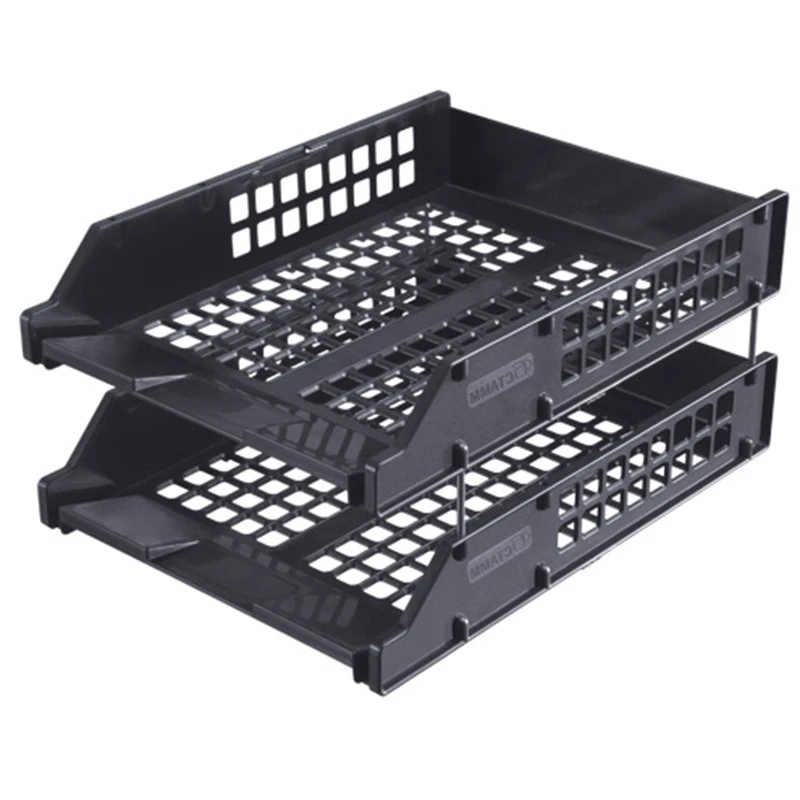 Лотки STRONG наб. из 2х лотков гориз. на металл. стержн. 6см черн штр. 