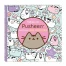 Книжка-раскраска PUSHEEN "Маленькая мяу-раскраска", 245х245 мм, 96