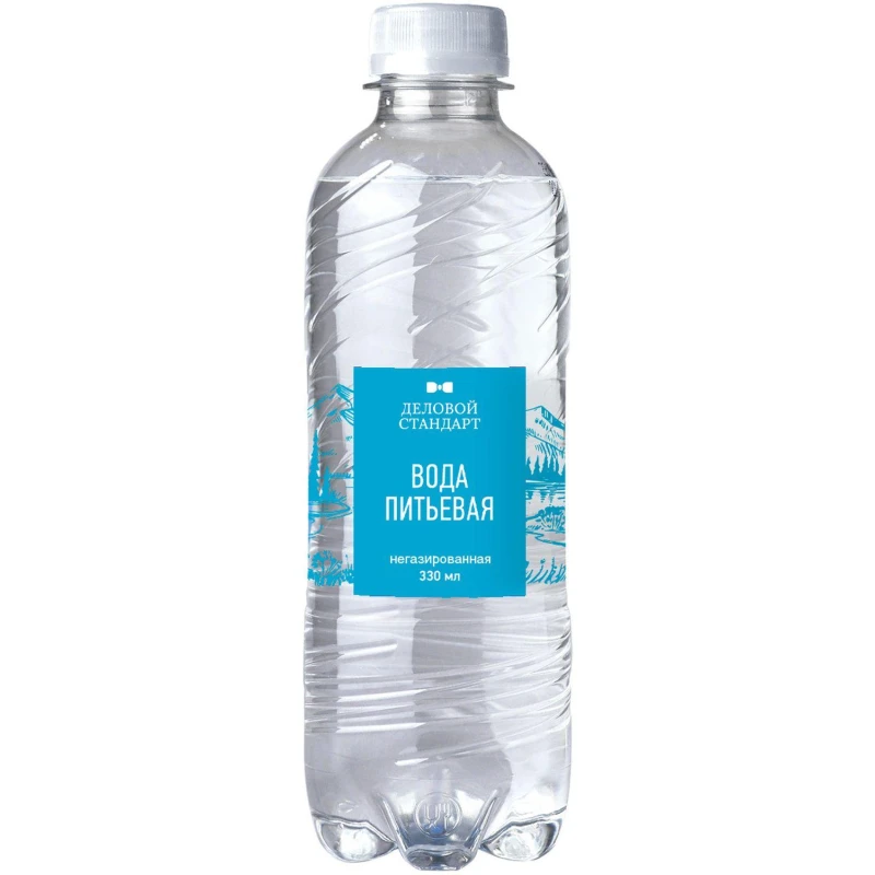 Вода питьевая Деловой Стандарт негаз пэт 0,33л