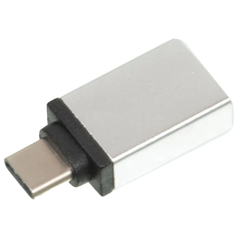 Переходник USB-TypeC RED LINE, F-M, для подключения портативных устройств, OTG,